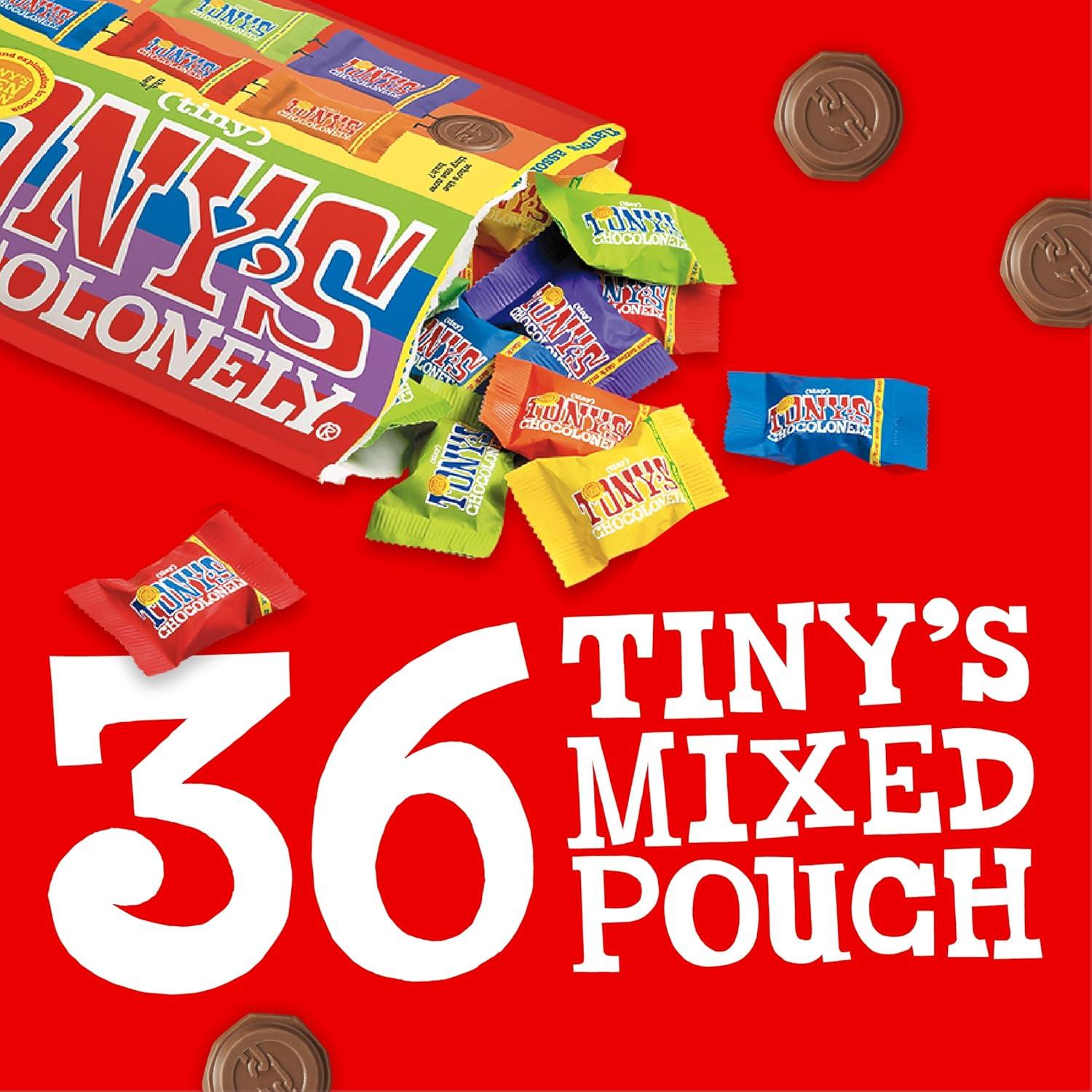 image:imageTonys Chocolonely Assorted Chocolate Candy Pieces Belgian Milk amp Dark Chocolate Caramel Sea Salt Almond Sea Salt Honey Almond Nougat Pretzel Toffee Quality Fairtrade Cocoa 36 Count 1128 OzAssorted Chocolate Flavors