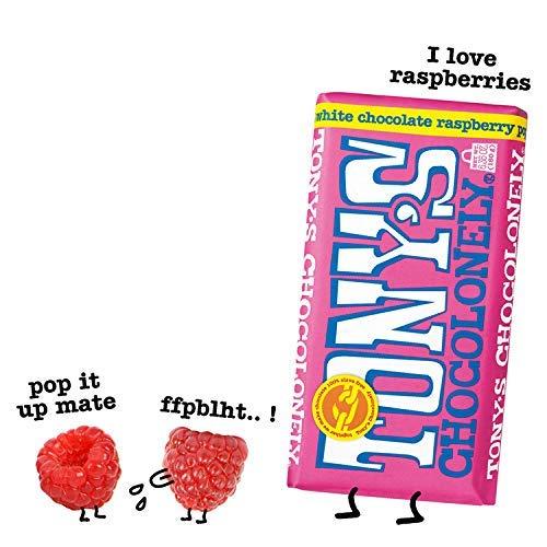 image:imageTonys Chocolonely Belgian Milk Chocolate Hazelnut Candy Bar for Snacks Chocolate Bars for Party Favors Gifts or Gift Basket 32 Cacao Made From Quality Fairtrade Cocoa 4 Bars 635 Oz EachWhite Raspberry Popping Candy