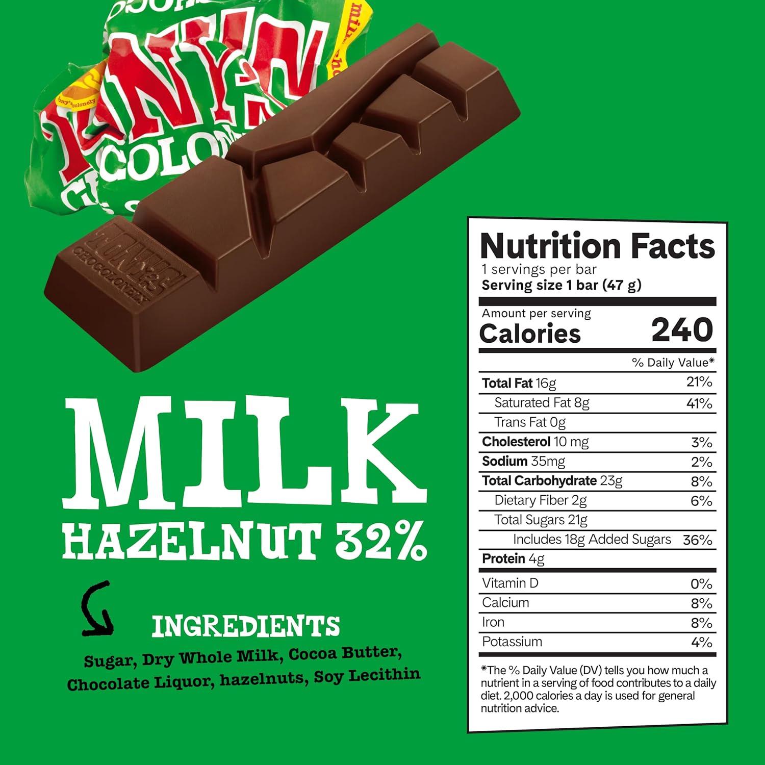 image:imageTonys Chocolonely Rainbow Chocolate Candy Bar Variety Pack Belgian Dark amp Milk Chocolate With Sea Salt Caramel Almond Hazelnut amp Nougat Made From Quality Fairtrade Cocoa 6 Bars 1016 Oz